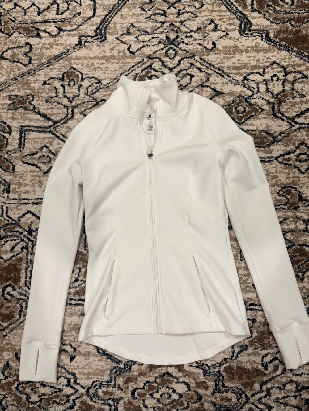 90 Degree By Reflex White Women's Zip-Up Jacket